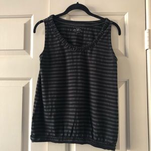 LOFT Sleeveless Striped Tank